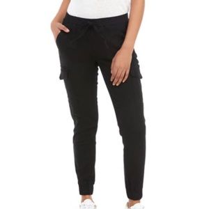 Black Jogger Pants, Size L